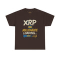 XRP Millionaire Loading T-Shirt — Crypto Investor Progress Tee
