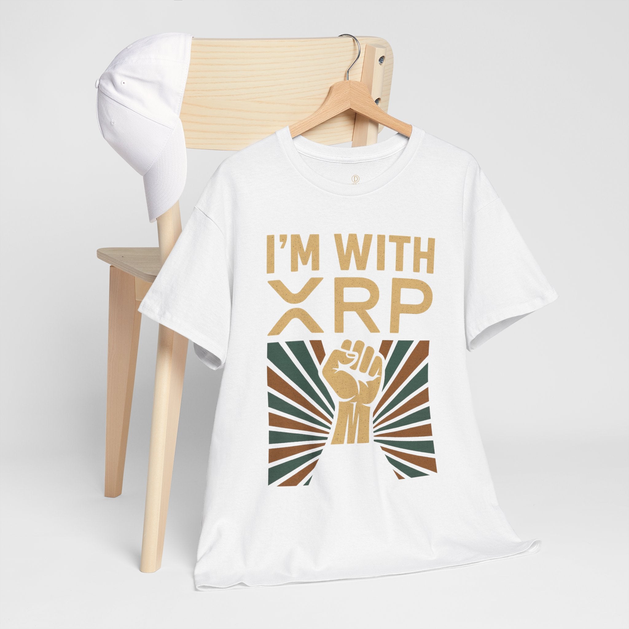 I'm With XRP Graphic Tee – Crypto Supporter Shirt