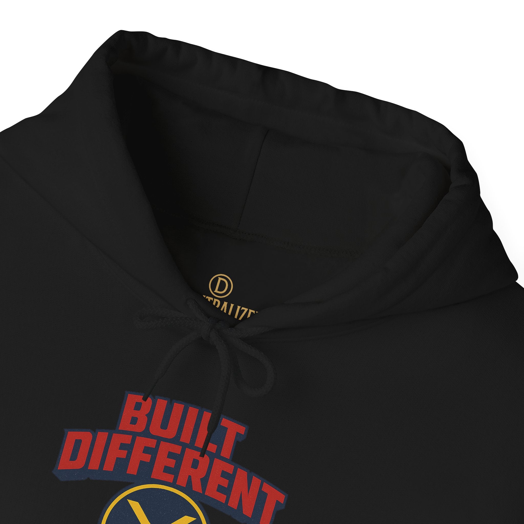 Hoodie - "Built Different Since 2012" Retro Athletic Pullover