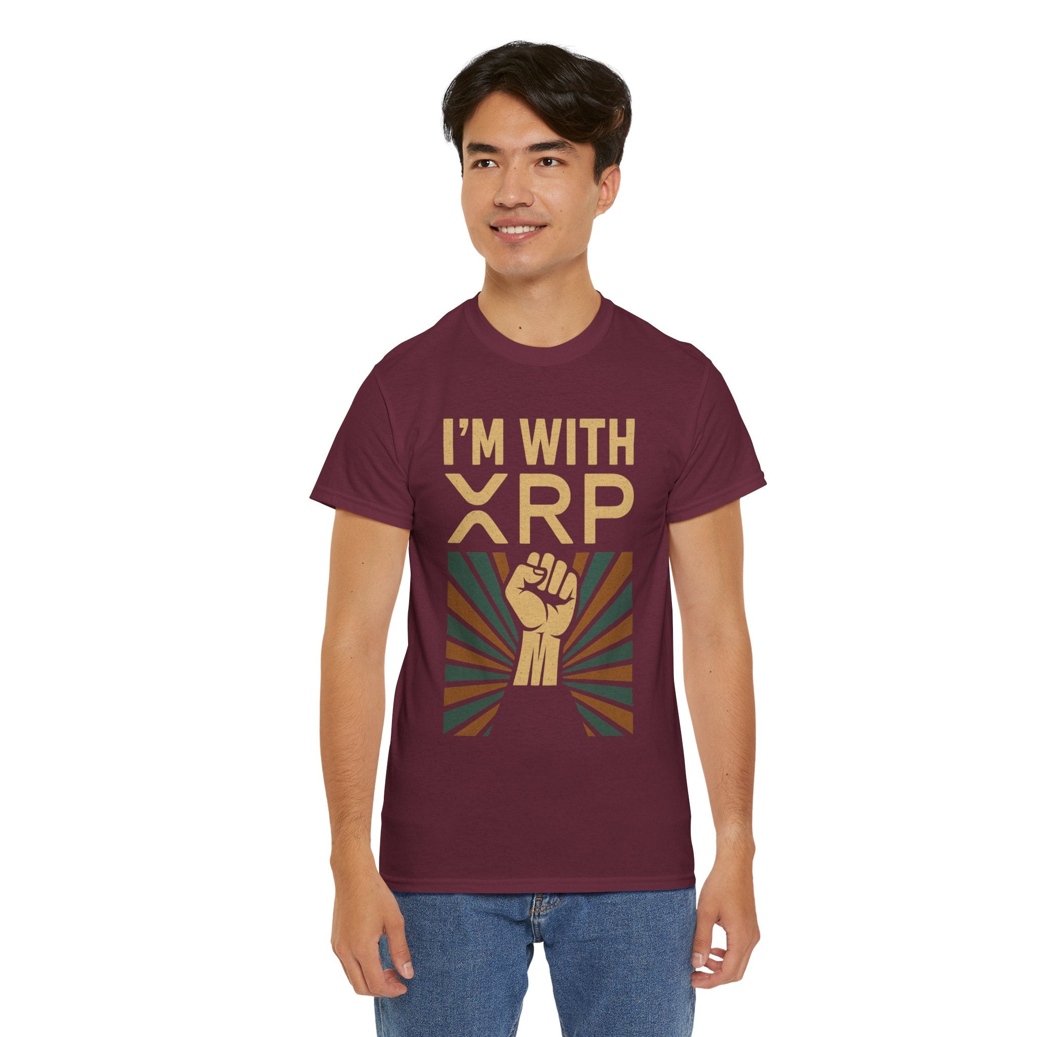 I'm With XRP Graphic Tee – Crypto Supporter Shirt