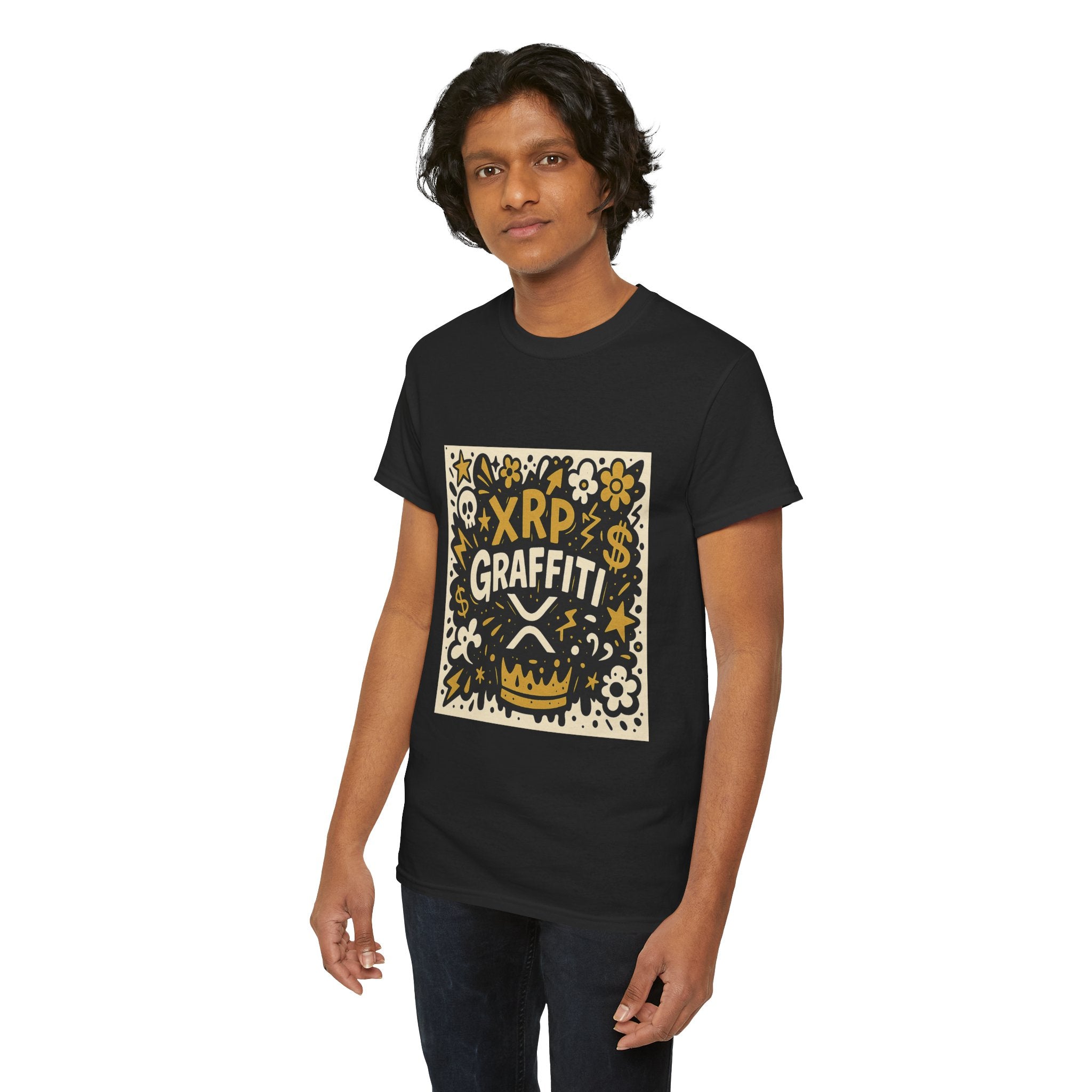XRP Graffiti Tee — Crypto Street Art T-Shirt