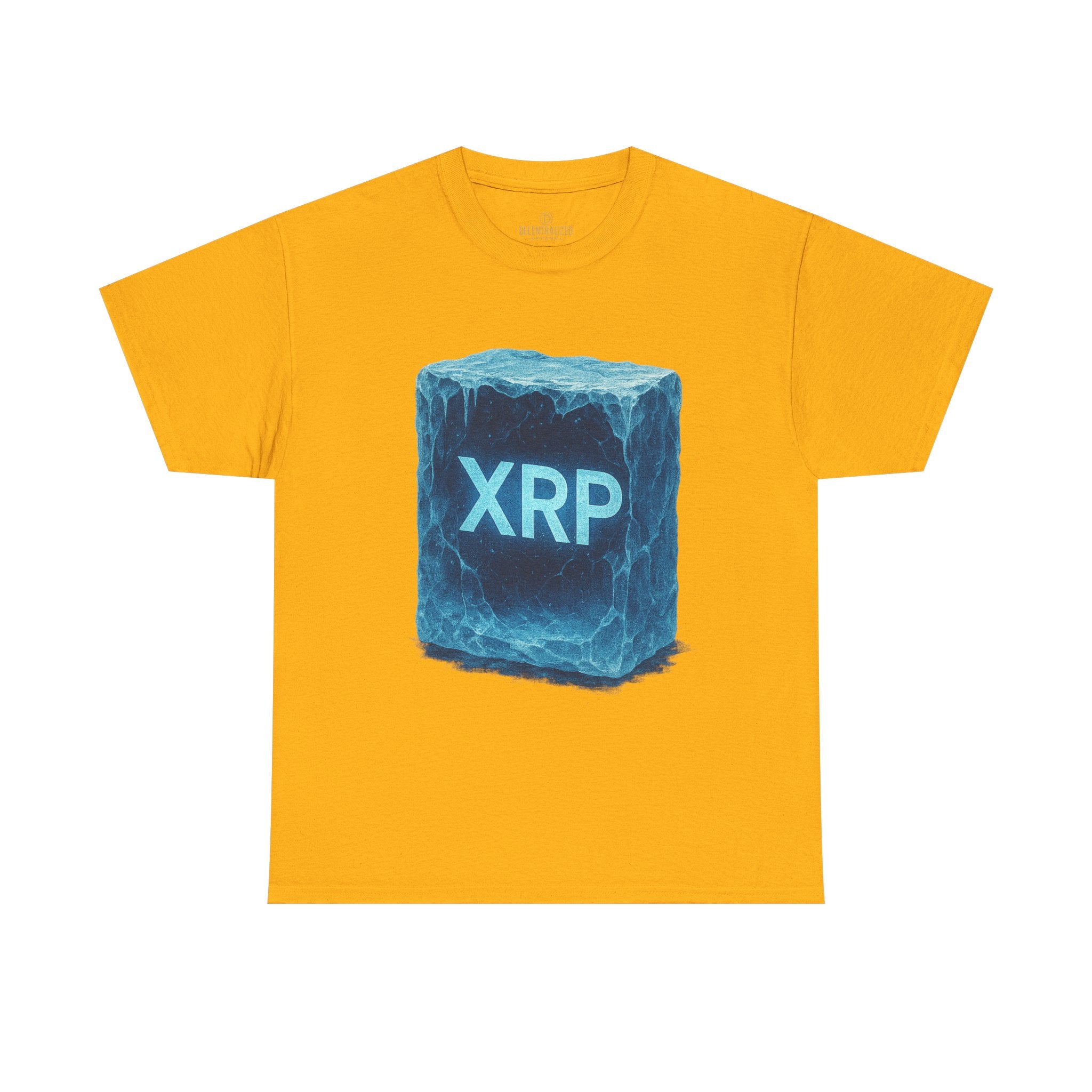 XRP Ice Block Tee — Crypto Ripple Logo T-Shirt