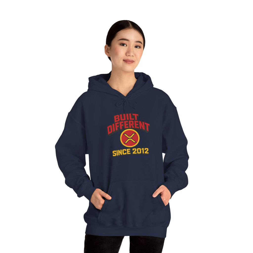 Built Different Hoodie - "Since 2012" Retro Logo Pullover