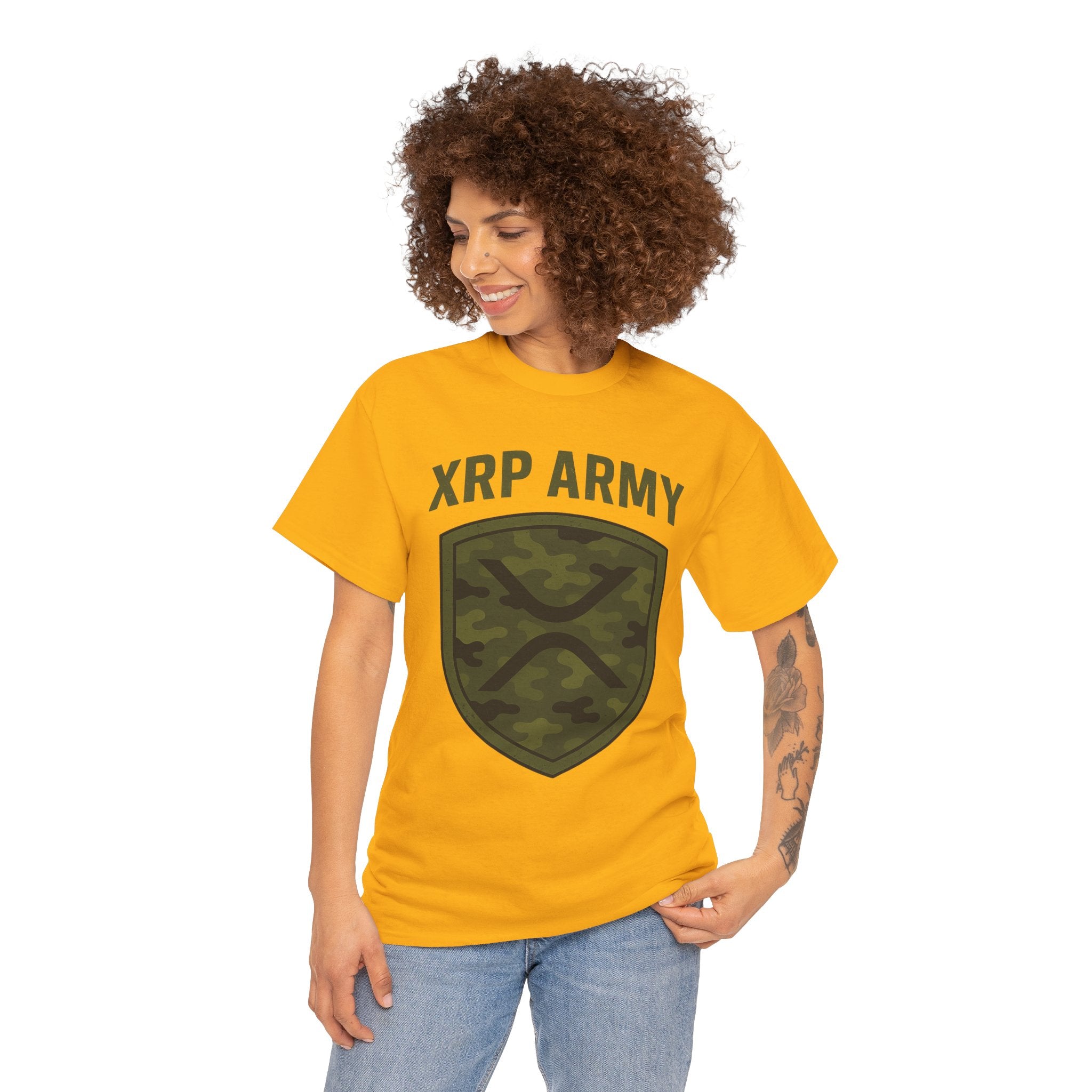 XRP Army Camo Shield T-Shirt