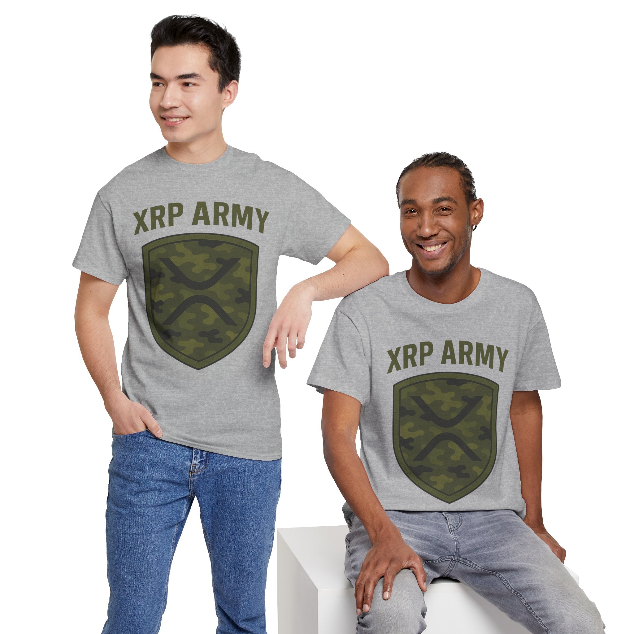 XRP Army Camo Shield T-Shirt