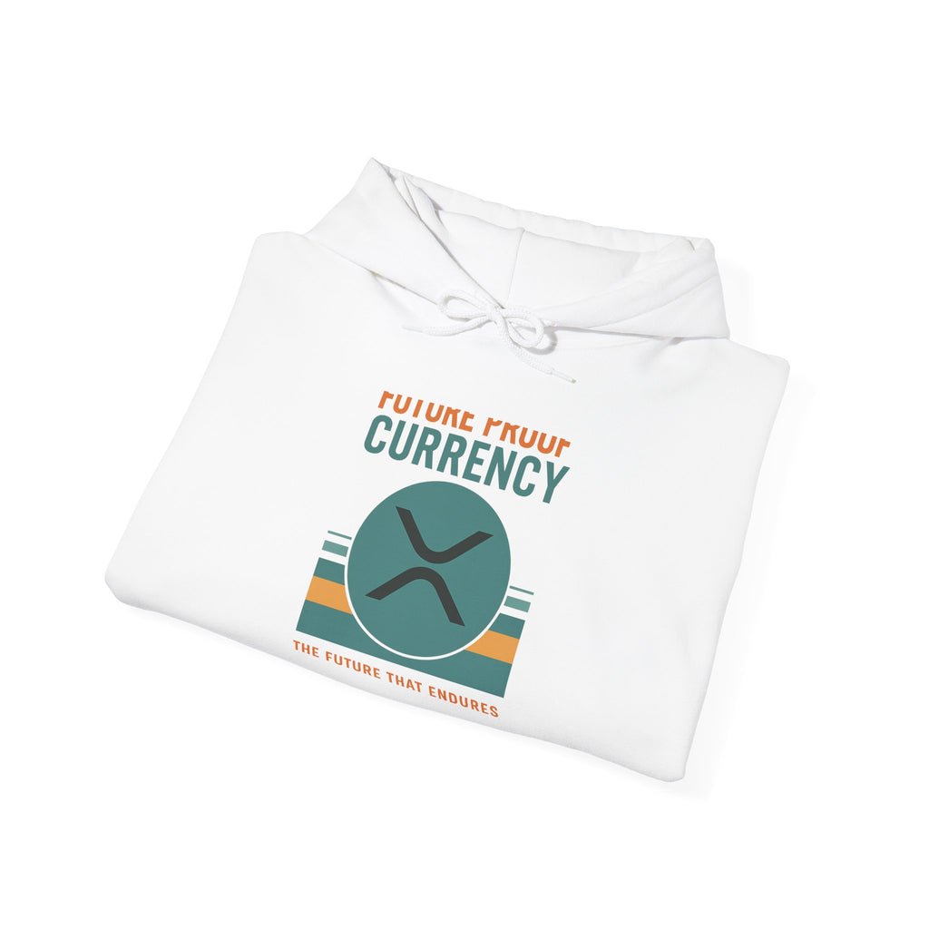 Ripple Crypto Hoodie – “Future Proof Currency” Retro Logo Sweatshirt