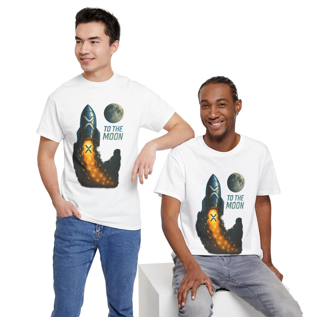 Rocket 'To the Moon' T-Shirt - Space Exploration Graphic Tee