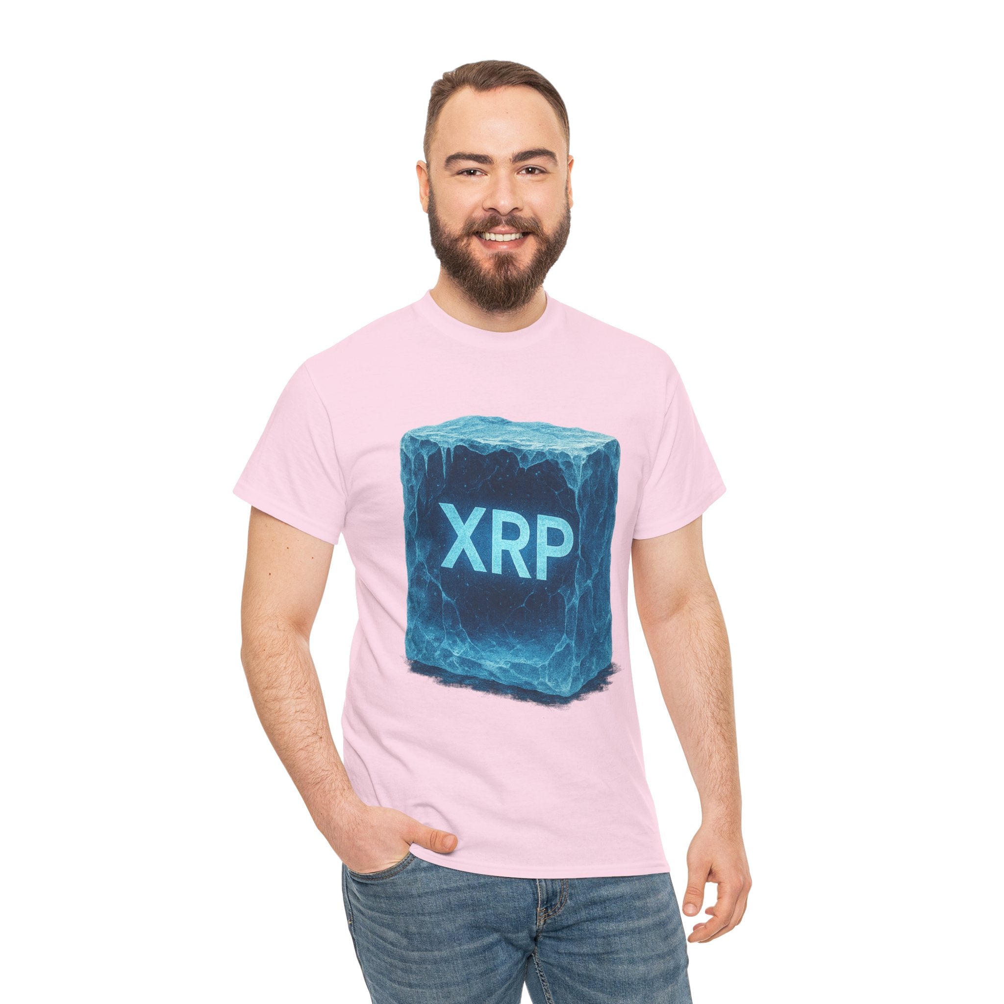 XRP Ice Block Tee — Crypto Ripple Logo T-Shirt