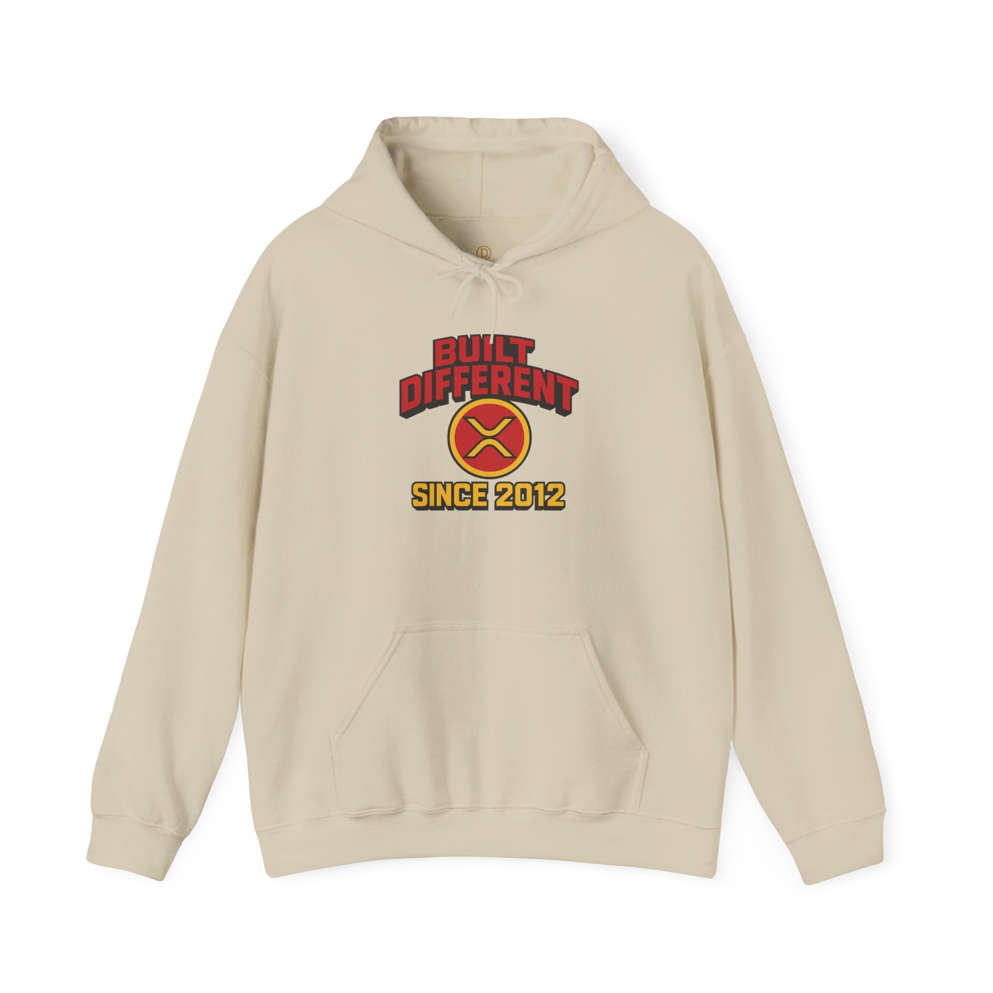 Built Different Hoodie - "Since 2012" Retro Logo Pullover