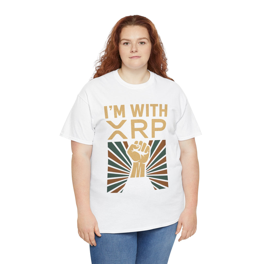 I'm With XRP Graphic Tee – Crypto Supporter Shirt