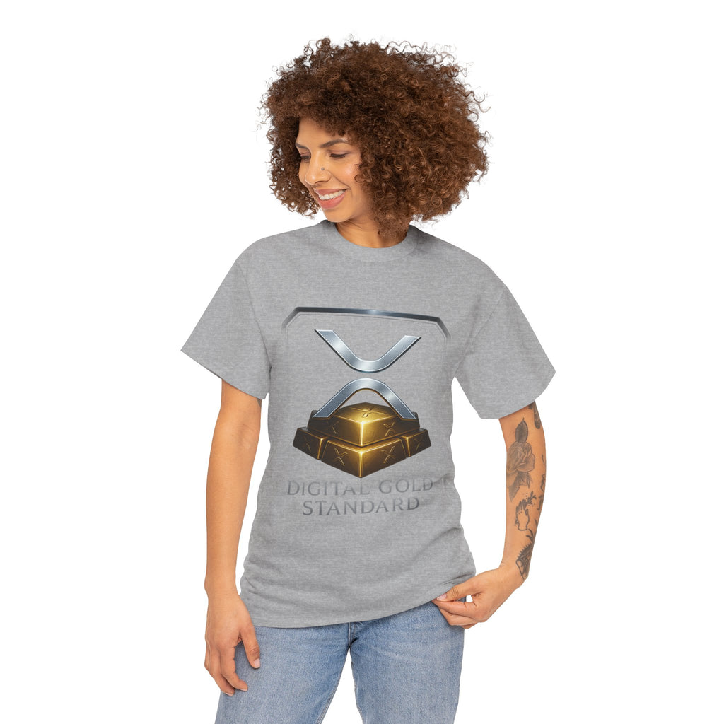 XRP 'Digital Gold Standard' Tee — Cryptocurrency Logo Shirt