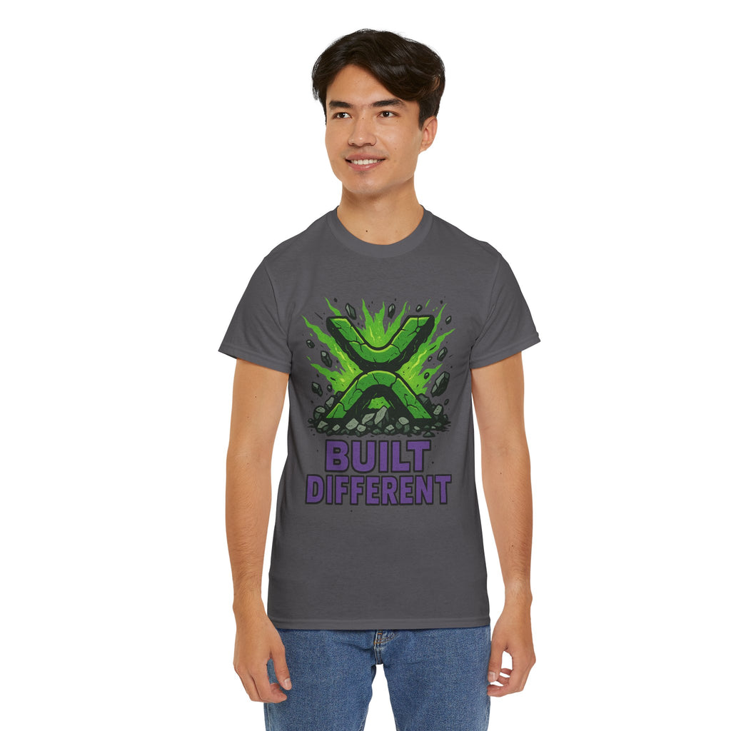 Built Different T-Shirt — Green Gamer Logo Tee