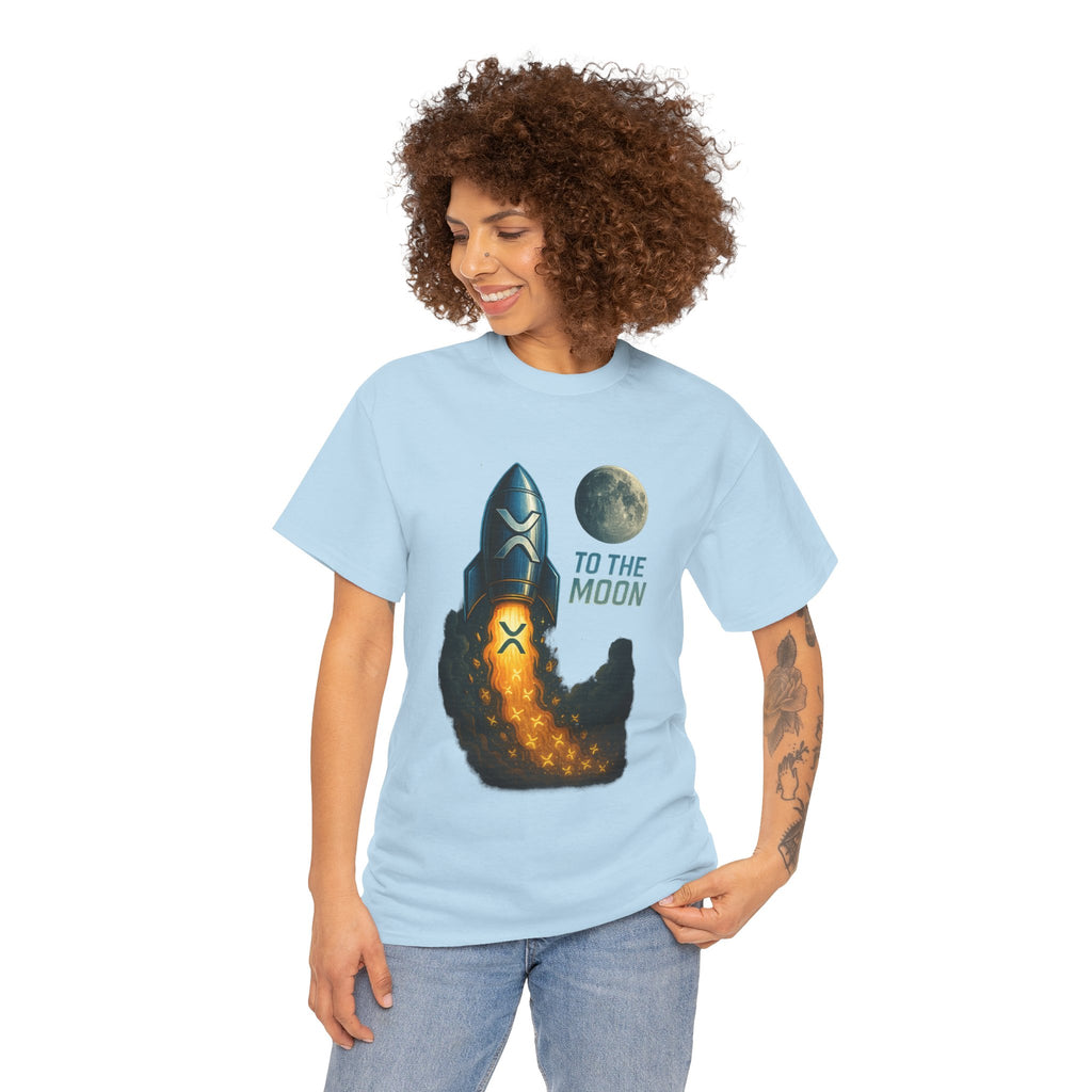 Rocket 'To the Moon' T-Shirt - Space Exploration Graphic Tee