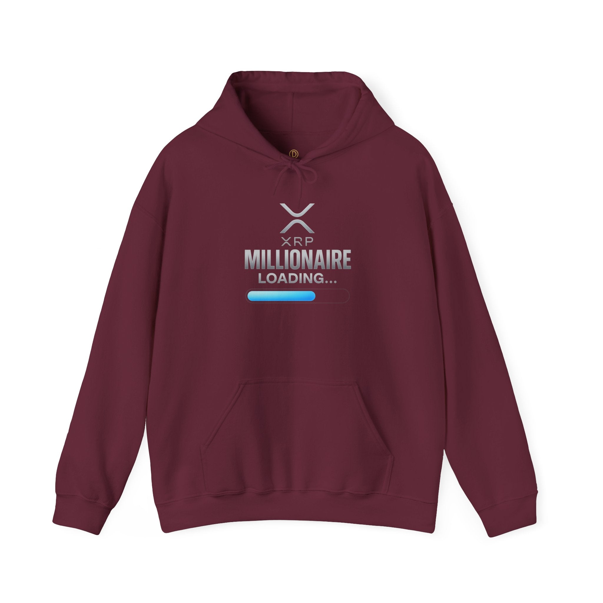 Milllionaire Loading Hoodie – Crypto XRP Progress Bar Sweatshirt