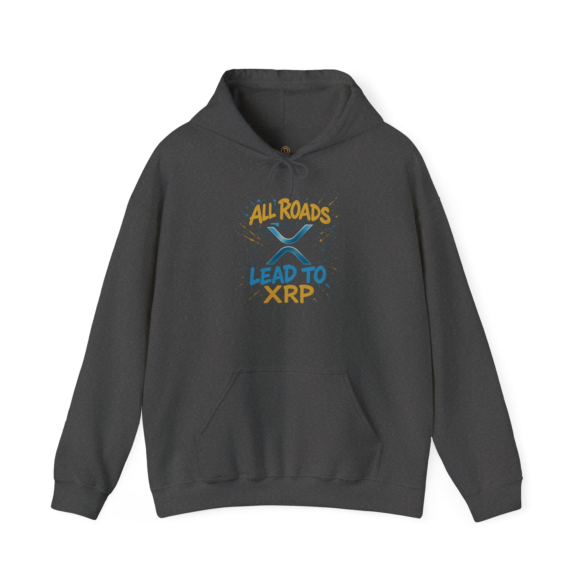 All Roads Lead to XRP Hoodie – Crypto Investor Pullover