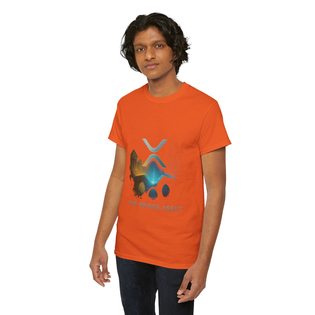 Ripple XRP Crypto Tee — 'The Bridge Asset' Logo T-Shirt