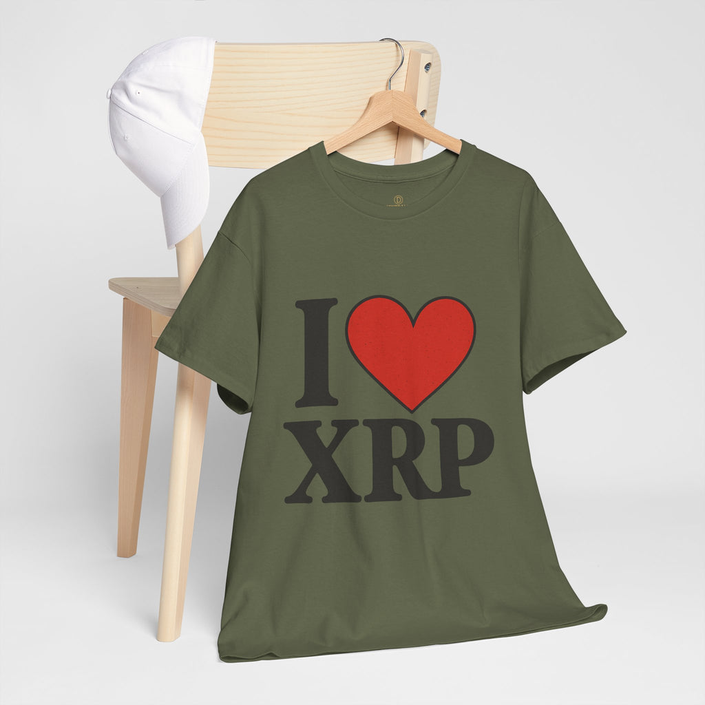 I  XRP T-Shirt — Crypto Enthusiast Ripple Tee