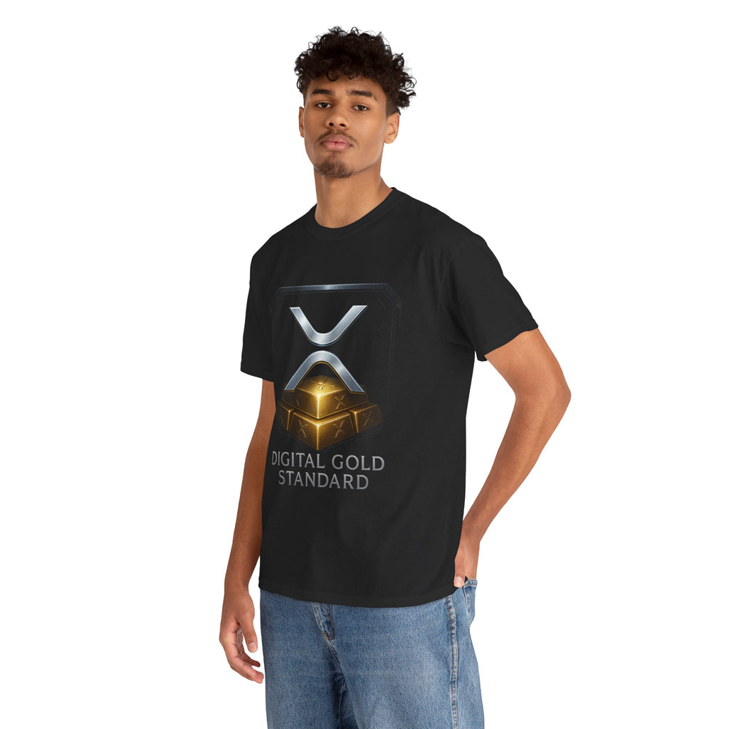 XRP 'Digital Gold Standard' Tee — Cryptocurrency Logo Shirt