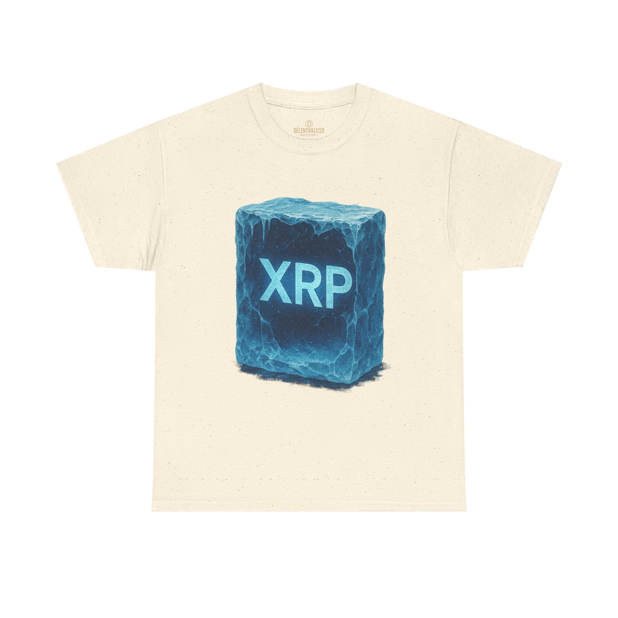 XRP Ice Block Tee — Crypto Ripple Logo T-Shirt