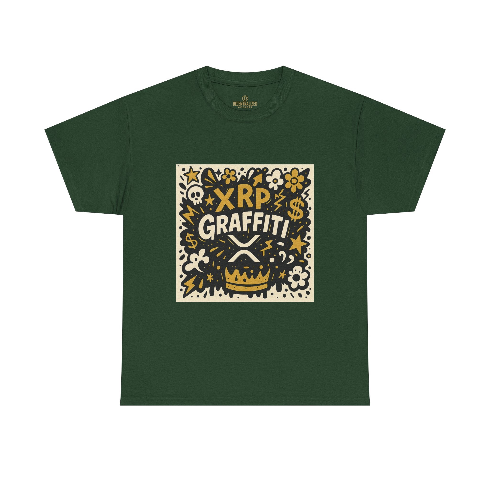 XRP Graffiti Tee — Crypto Street Art T-Shirt