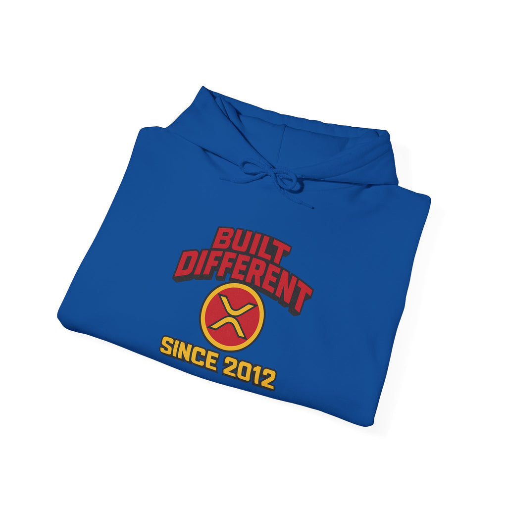 Built Different Hoodie - "Since 2012" Retro Logo Pullover