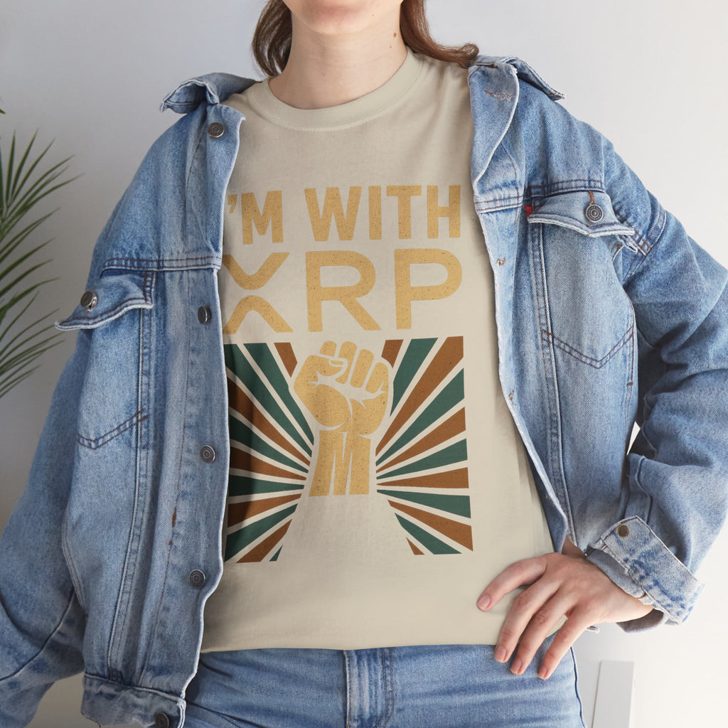 I'm With XRP Graphic Tee – Crypto Supporter Shirt