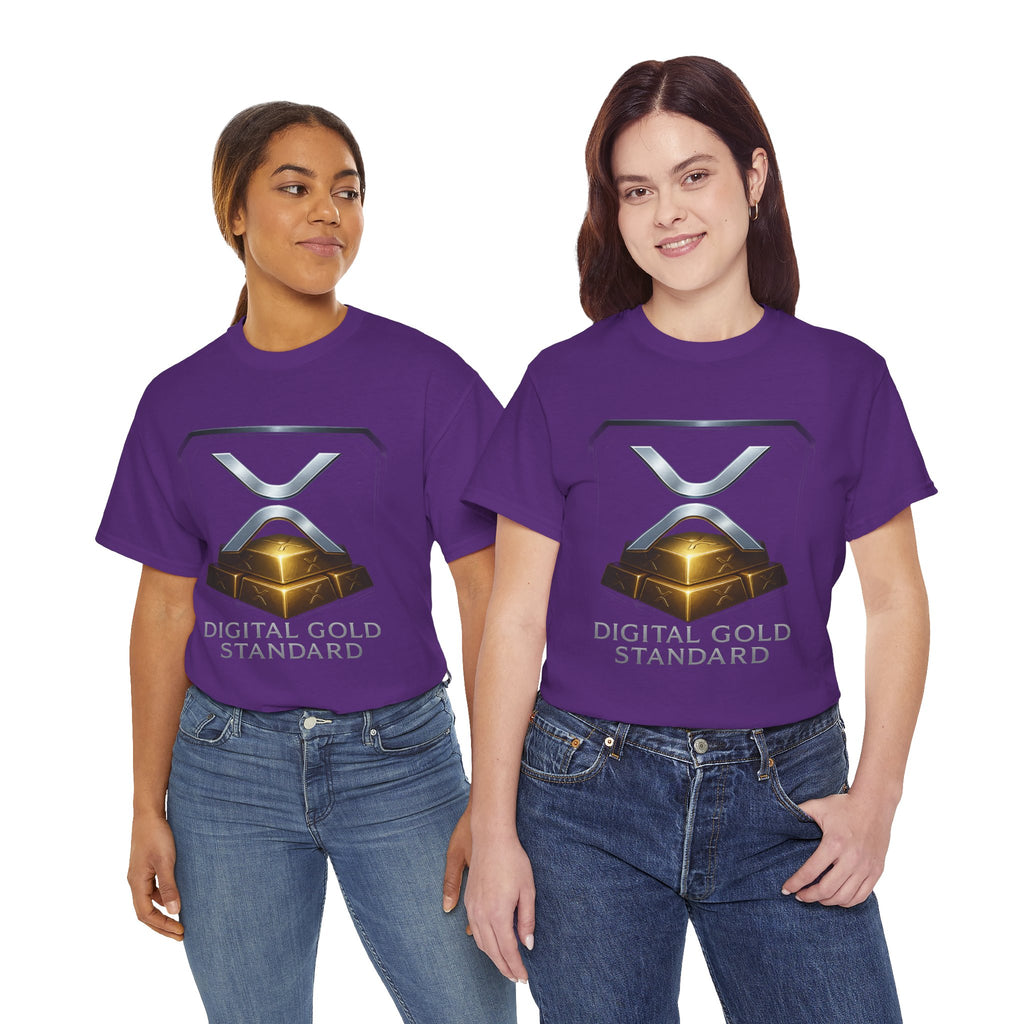 XRP 'Digital Gold Standard' Tee — Cryptocurrency Logo Shirt