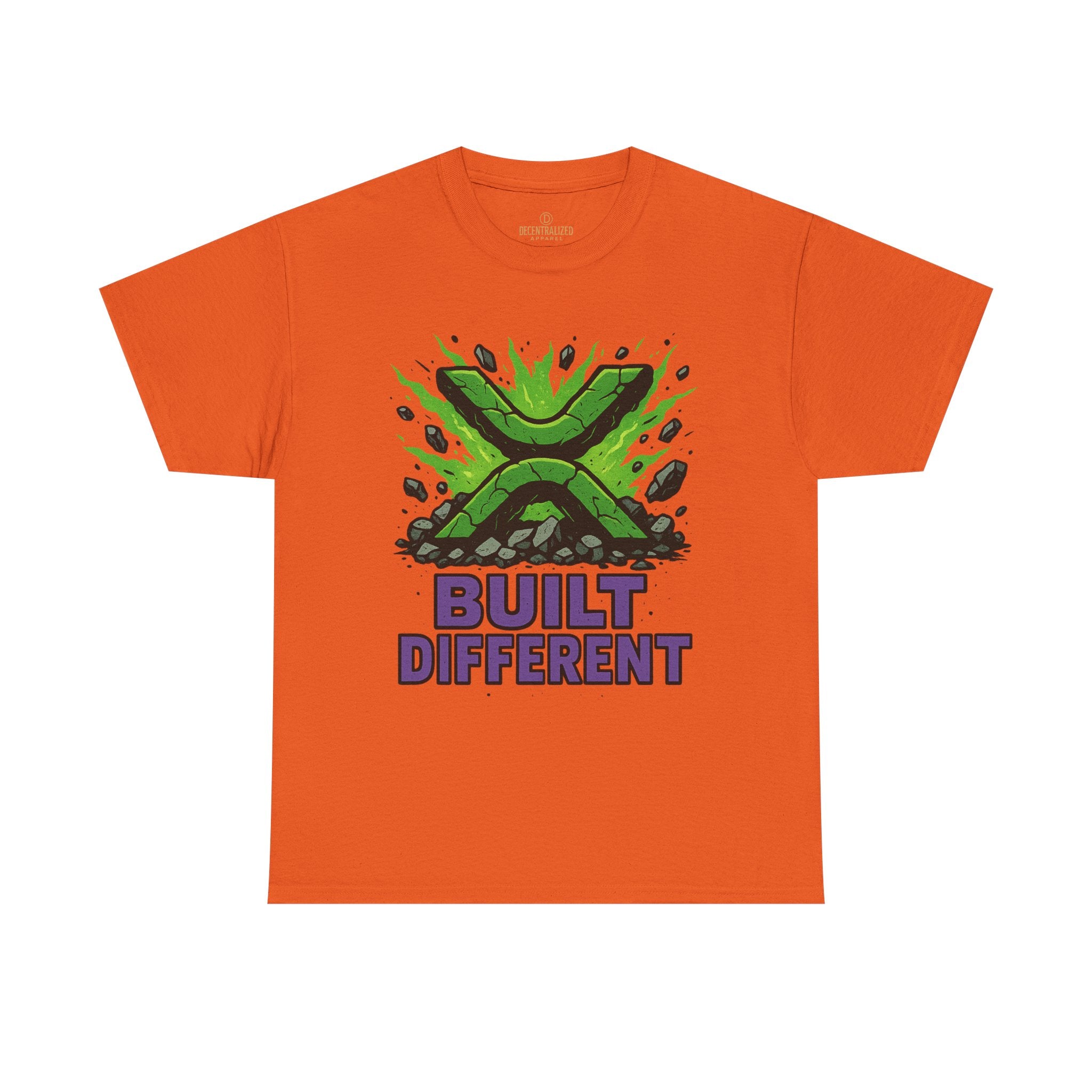 Built Different T-Shirt — Green Gamer Logo Tee