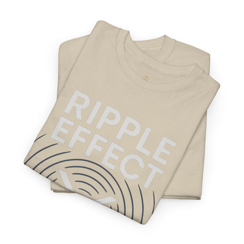 Ripple Effect XRP Tee — Minimal Cryptocurrency Logo T-Shirt