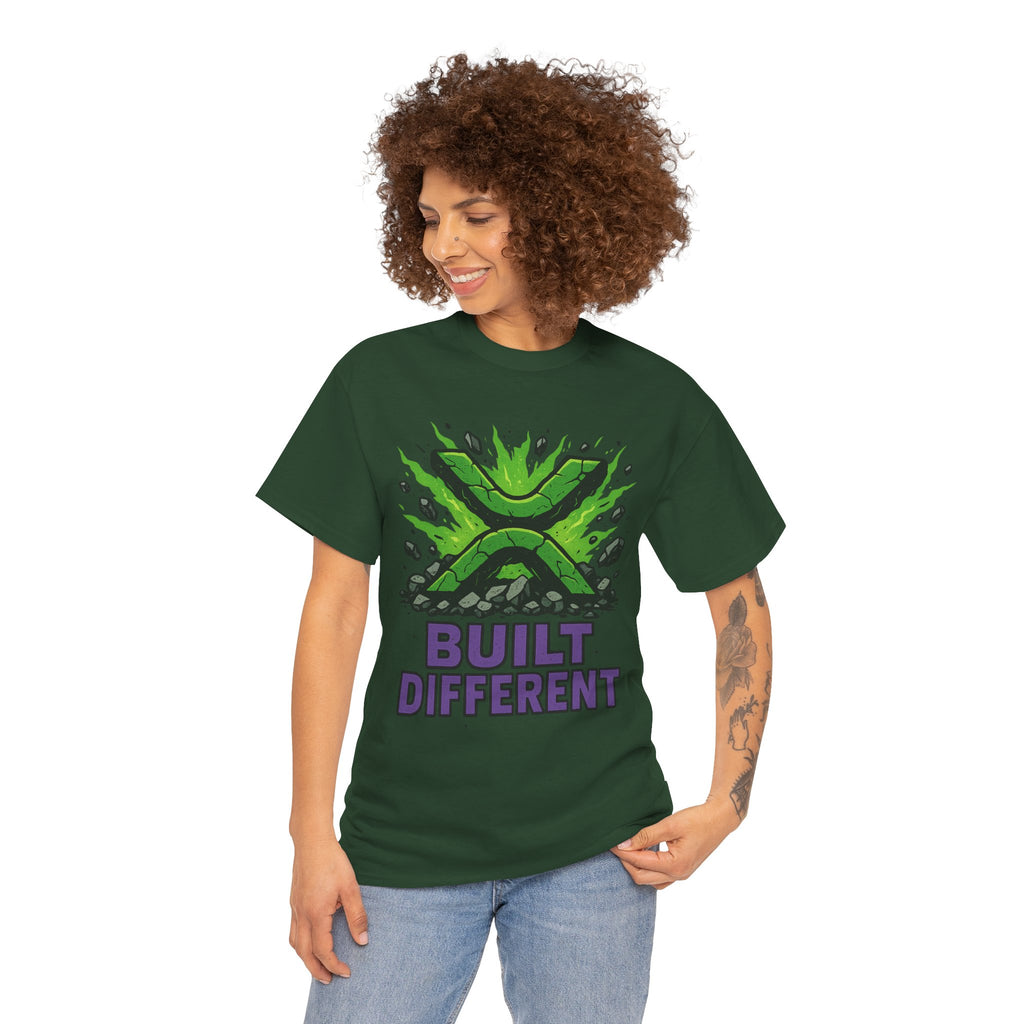 Built Different T-Shirt — Green Gamer Logo Tee
