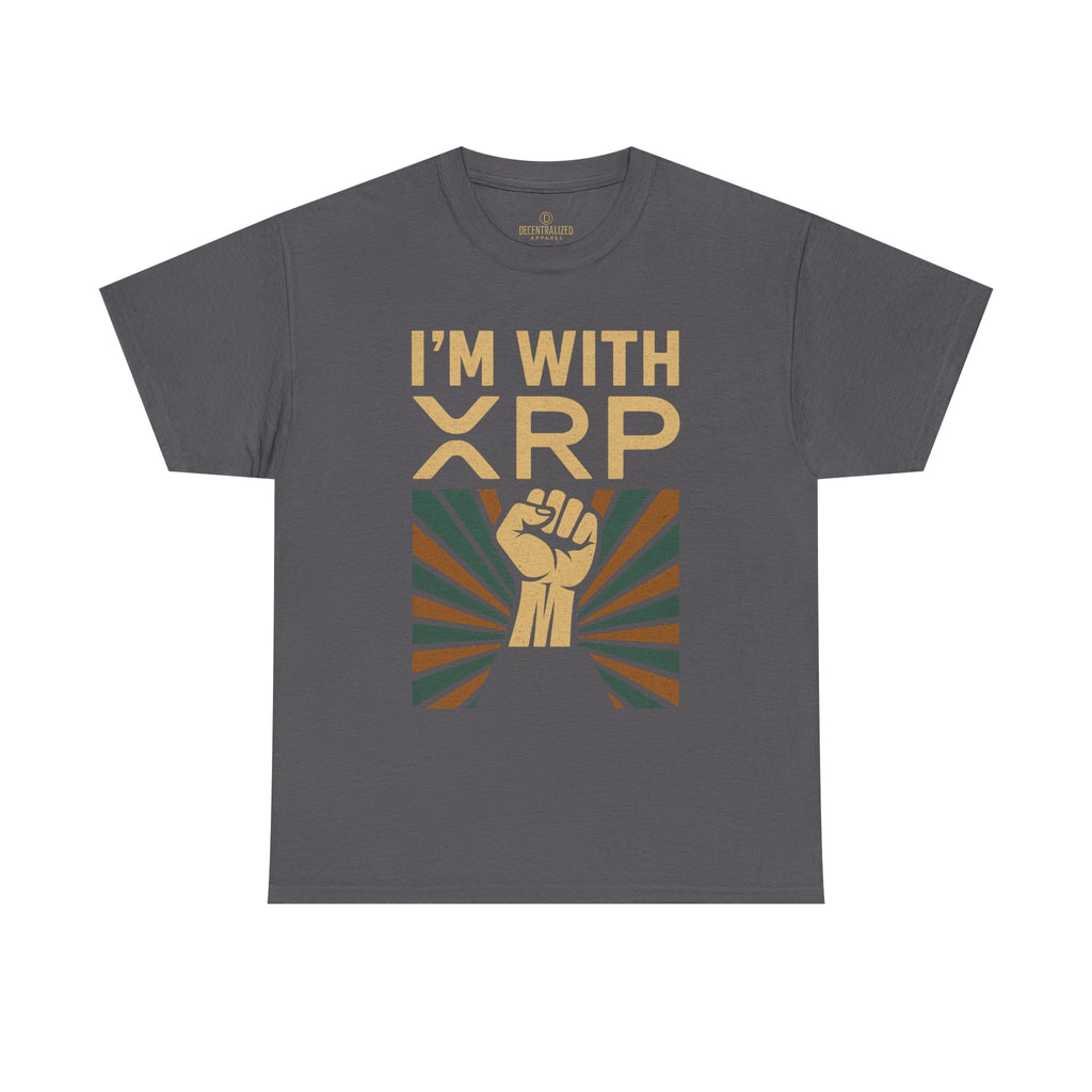 I'm With XRP Graphic Tee – Crypto Supporter Shirt