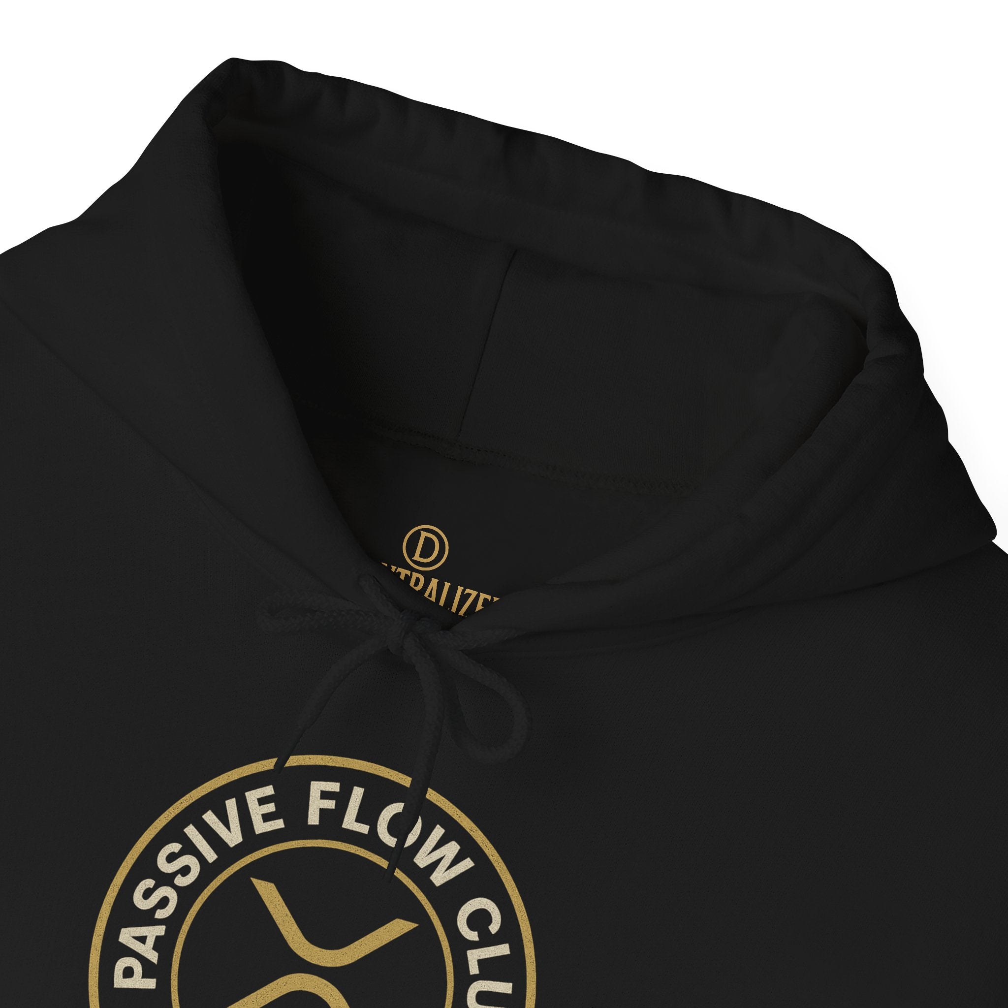Hoodie — Passive Flow Club Crest Hooded Sweatshirt