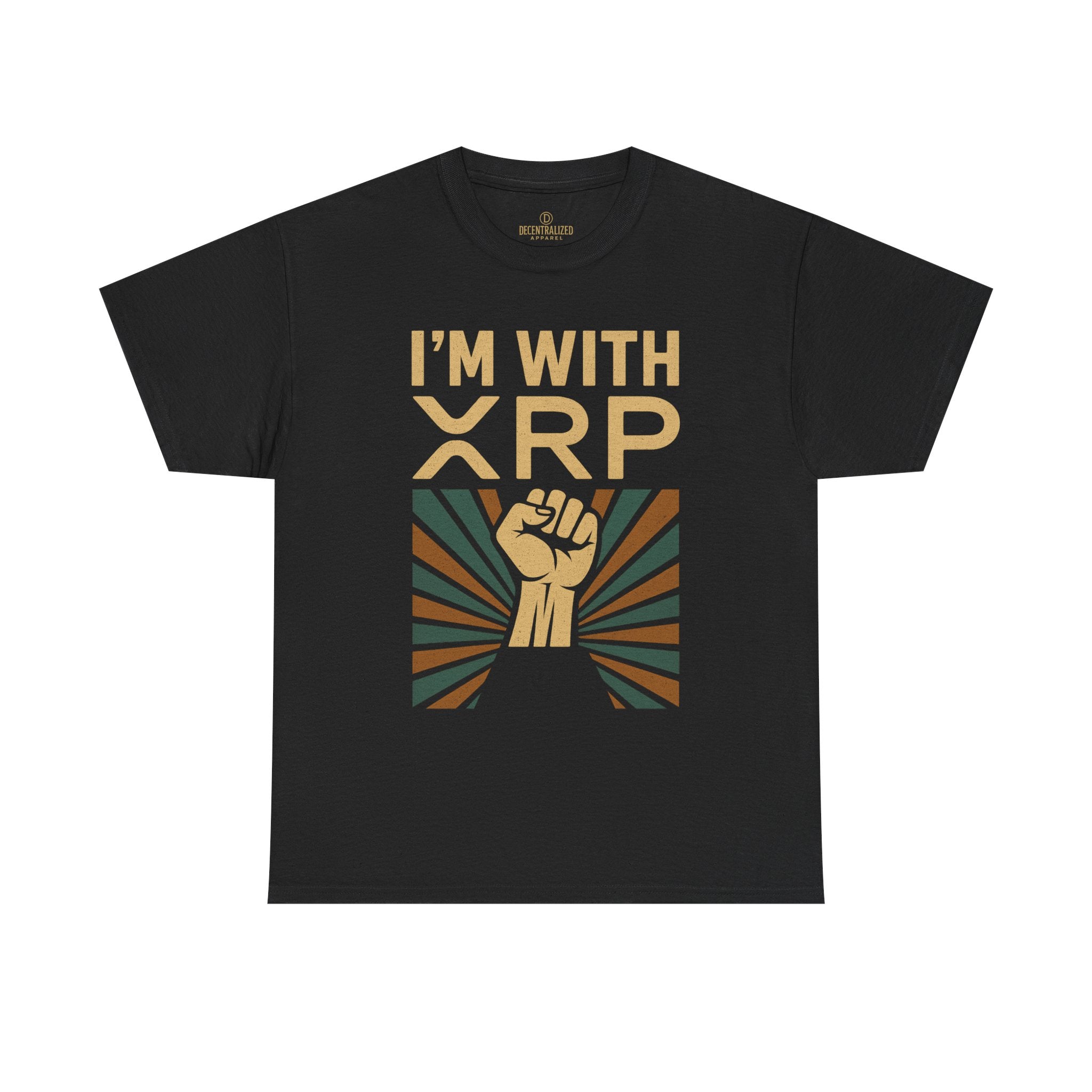 I'm With XRP Graphic Tee – Crypto Supporter Shirt