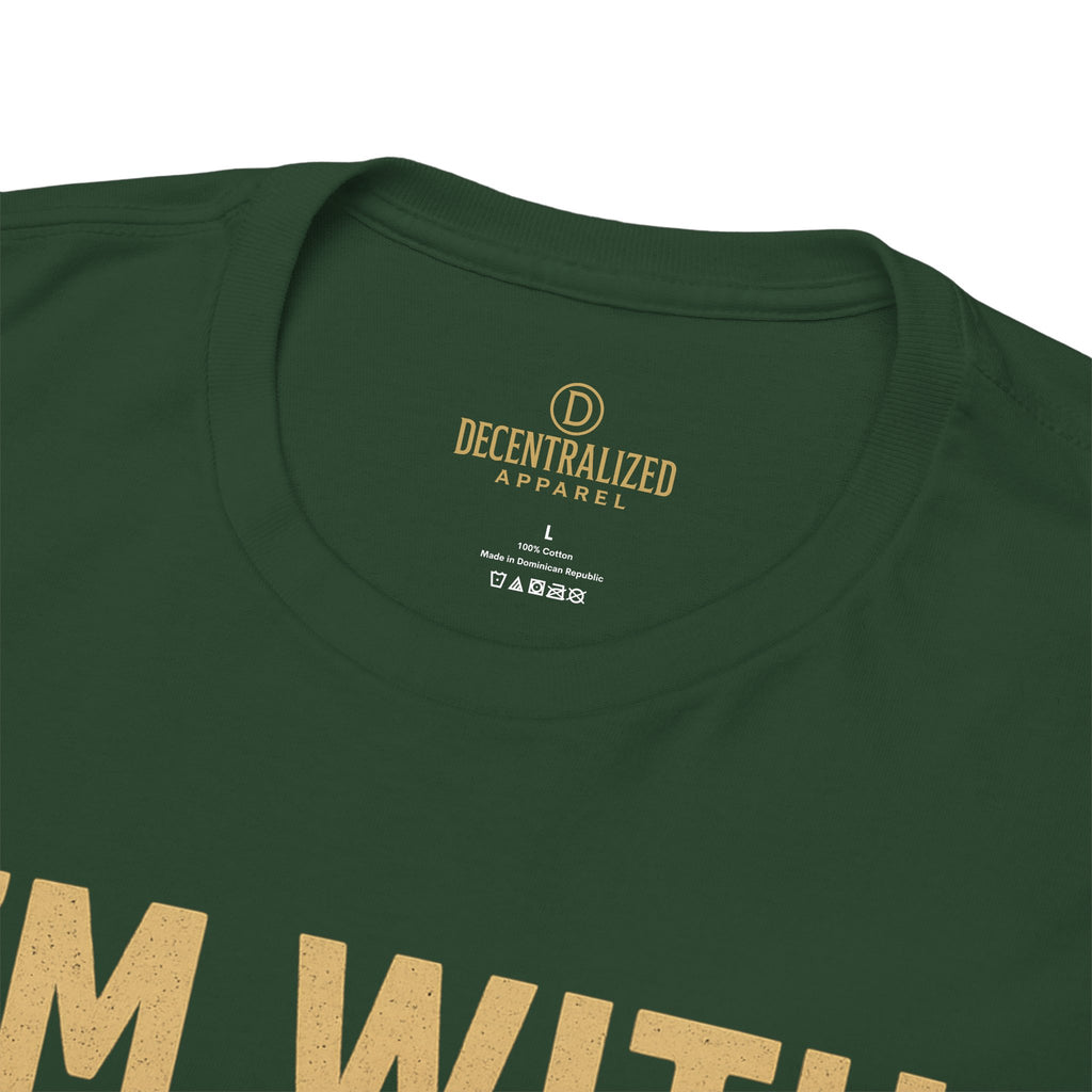 I'm With XRP Graphic Tee – Crypto Supporter Shirt