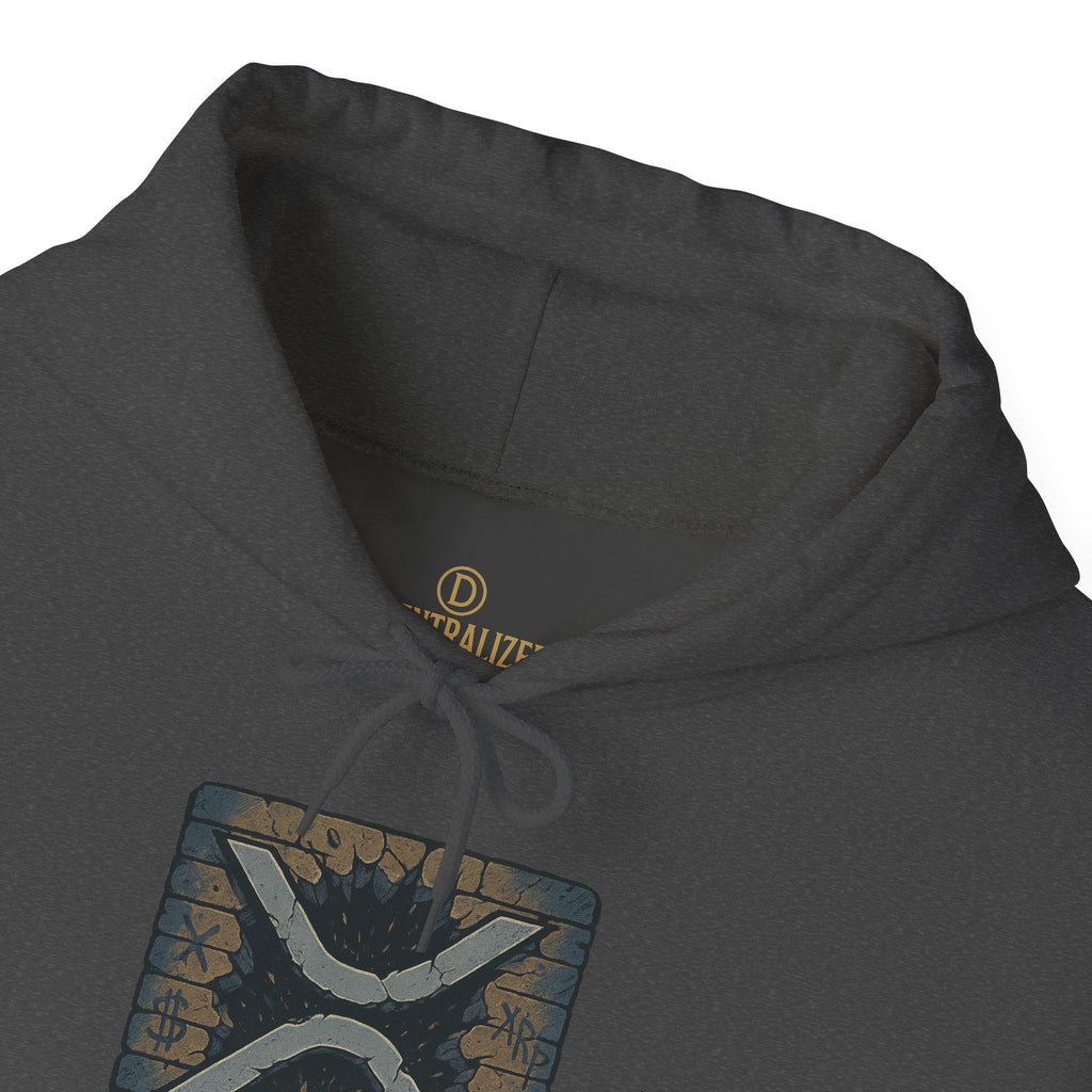 Bank Slayer Hoodie - Vintage Tactical Crest Graphic Sweatshirt