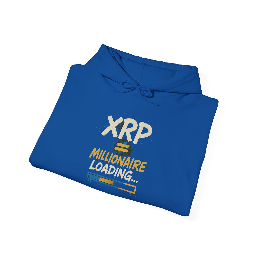 XRP "Millionaire Loading" Hoodie - Crypto Investor Sweatshirt
