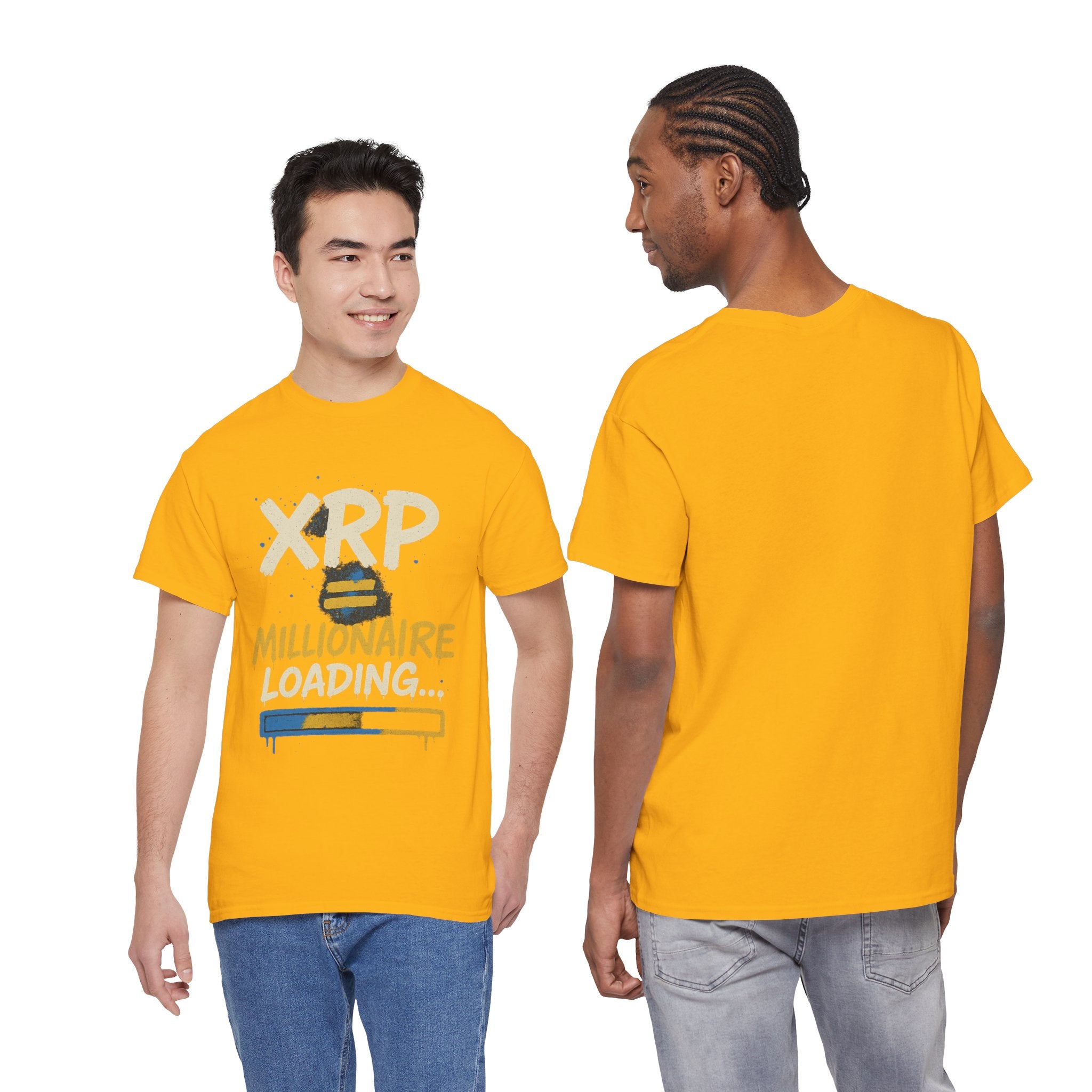 XRP Millionaire Loading T-Shirt — Crypto Investor Progress Tee