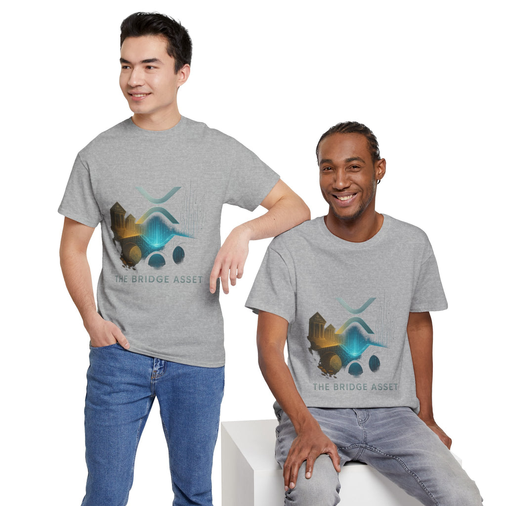 Ripple XRP Crypto Tee — 'The Bridge Asset' Logo T-Shirt
