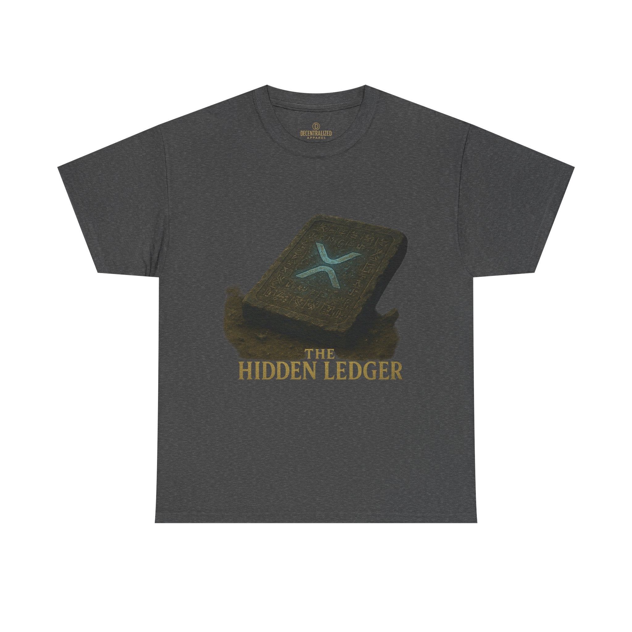 T-Shirt — "The Hidden Ledger" Crypto XRP Wallet Graphic Tee