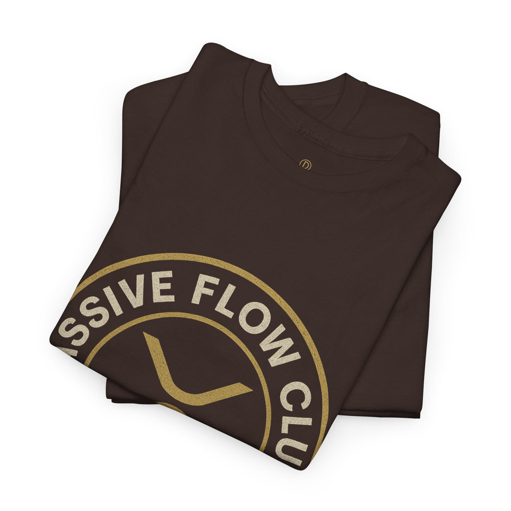 XRP Passive Flow Club T‑Shirt — Crypto Logo Tee (Est. 2012)