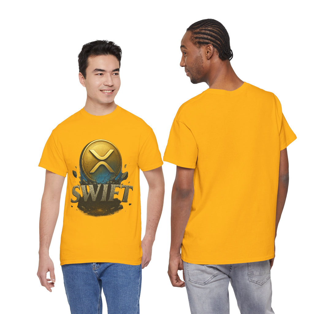 XRP Swift Cryptocurrency T‑Shirt — Ripple Coin Logo Graphic Tee