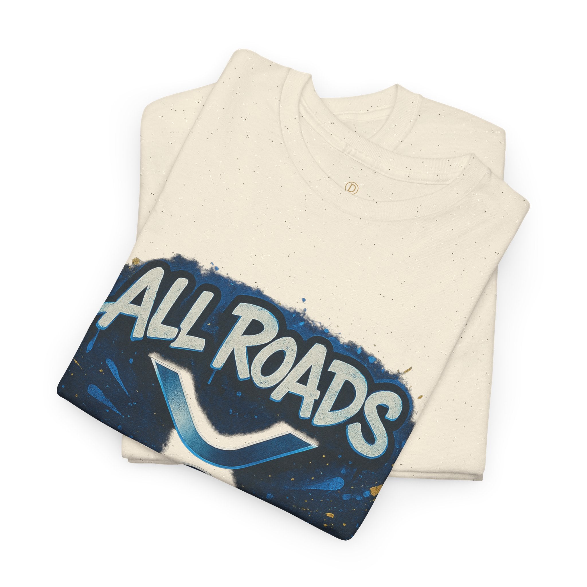 XRP Crypto T-Shirt — "All Roads Lead to XRP" Graphic Tee