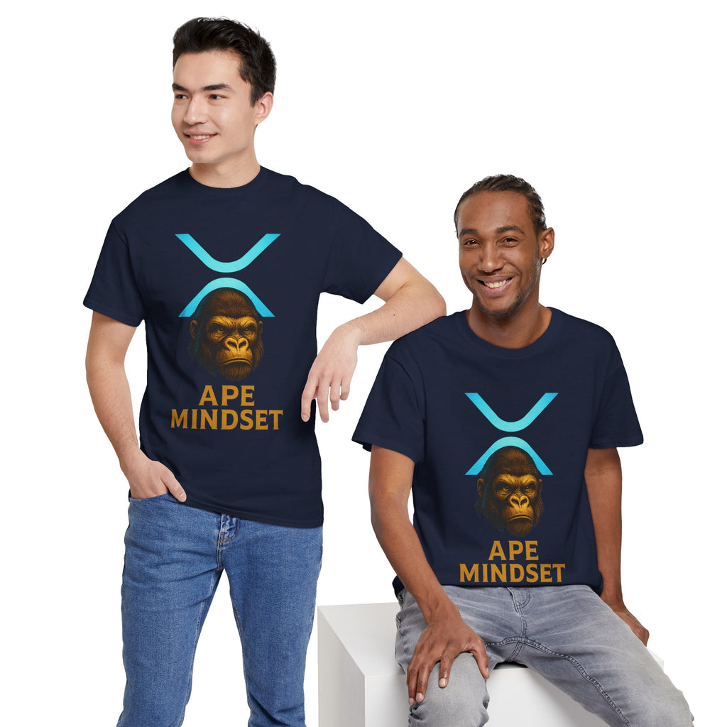 Ape Mindset T-Shirt — Crypto XRP Ape Graphic Tee