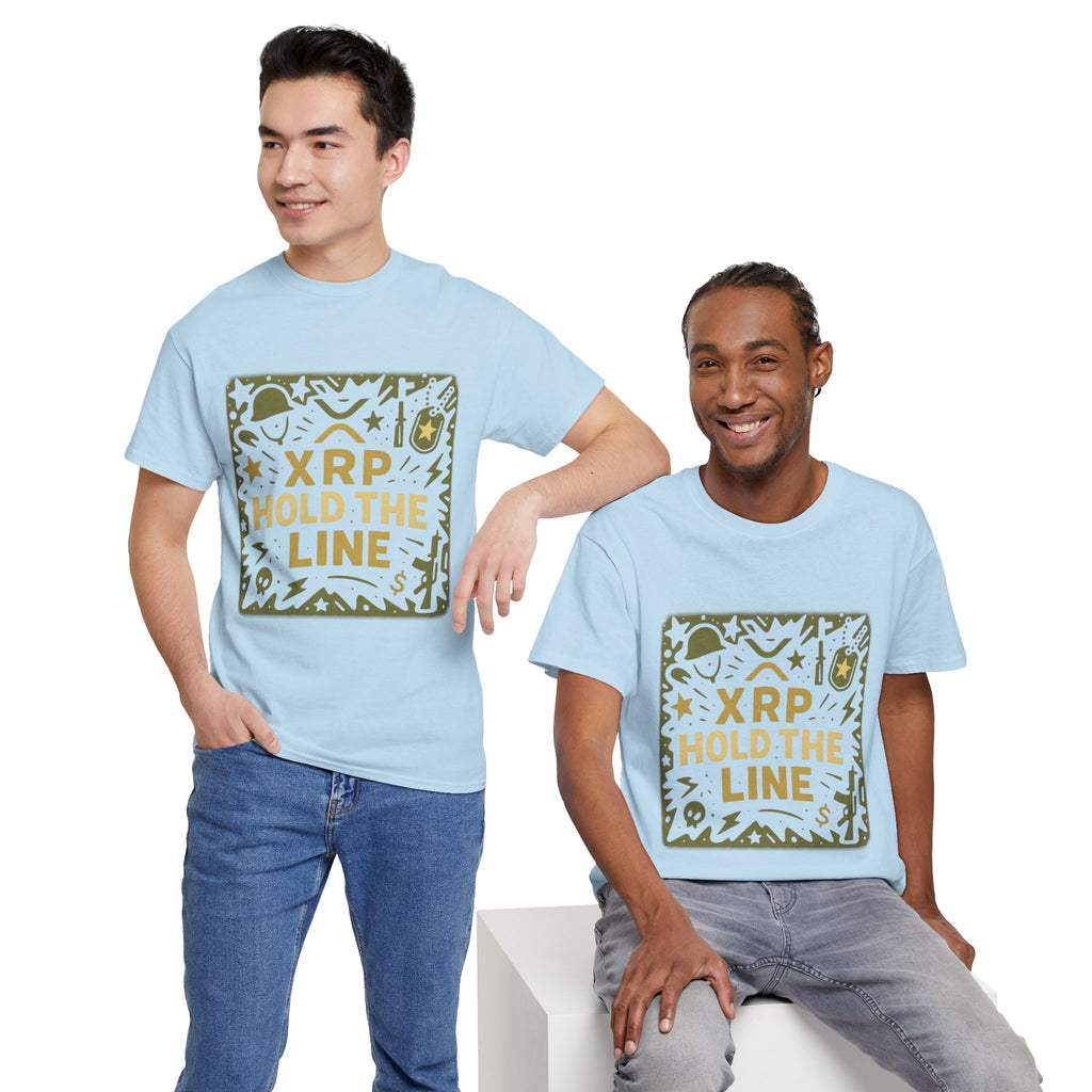 T-Shirt — XRP Hold The Line Crypto Graphic Tee