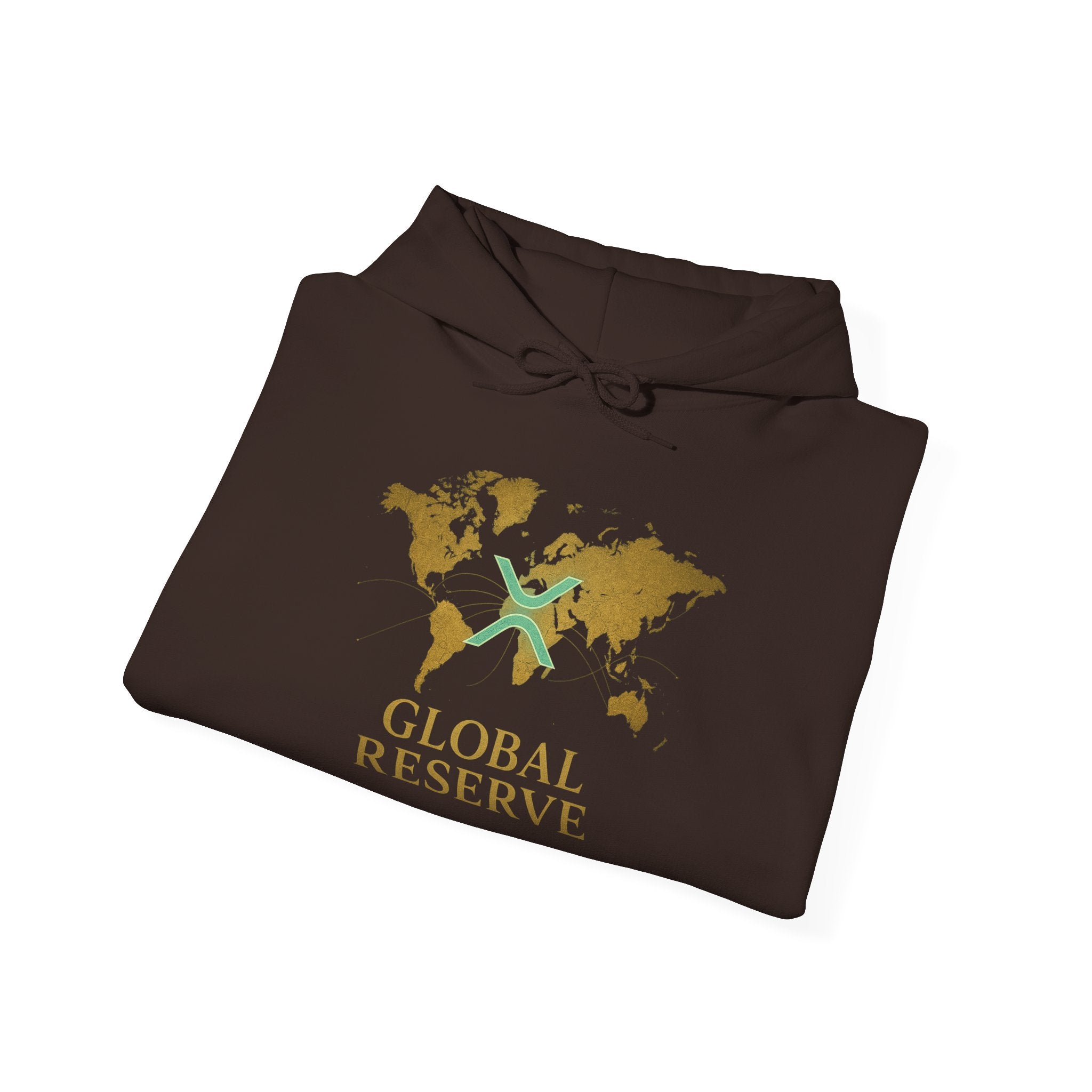 Global Reserve Hoodie — World Map Logo Pullover