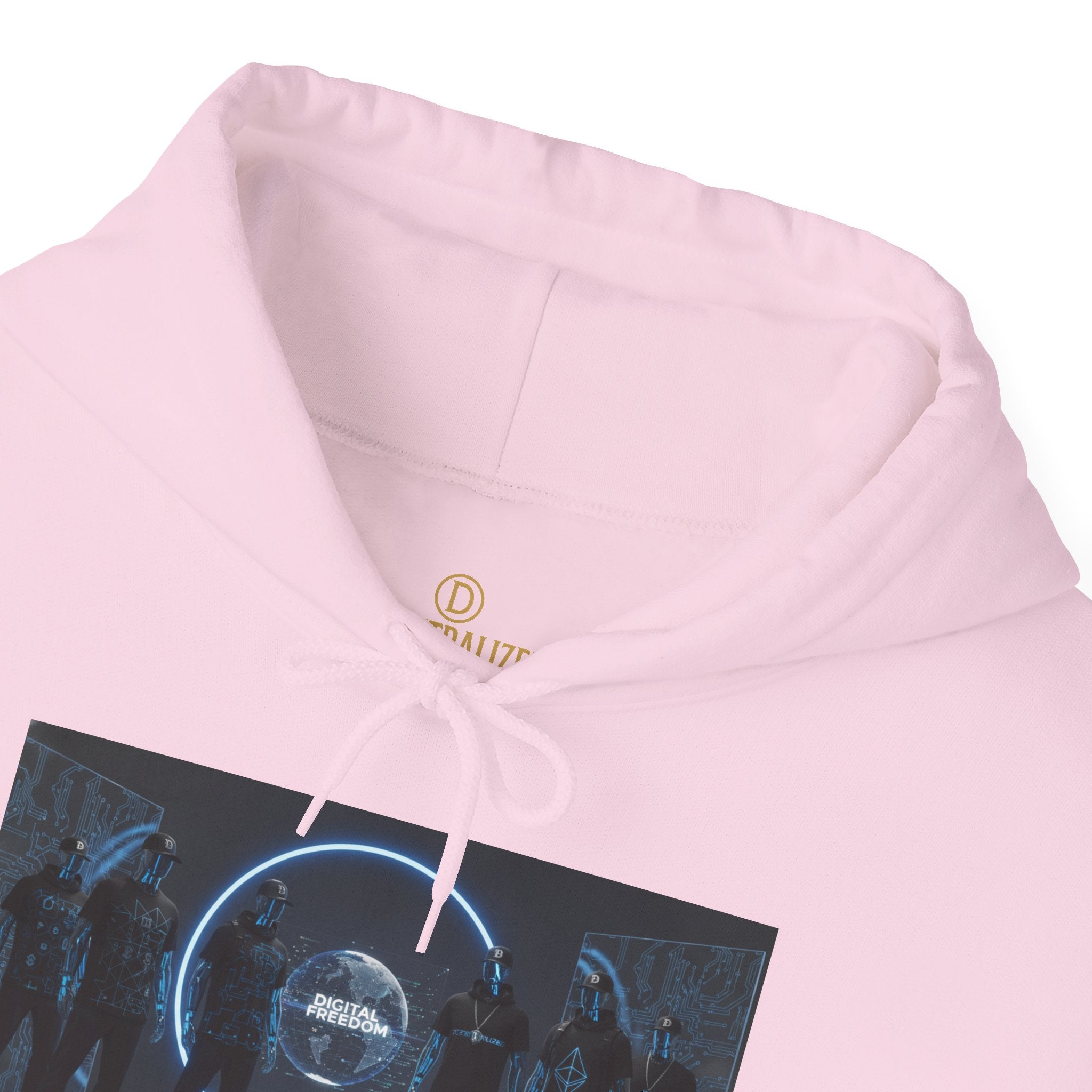 Futuristic Neon Portal Hoodie – Cyberpunk Sci‑Fi Crew Graphic Sweatshirt
