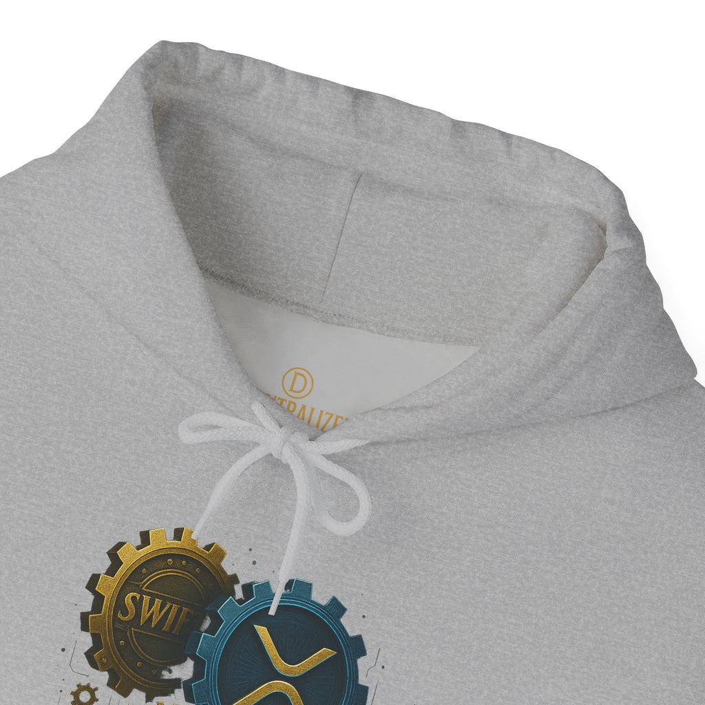 Merge of Money Hoodie — Financial Gears Graphic Pullover