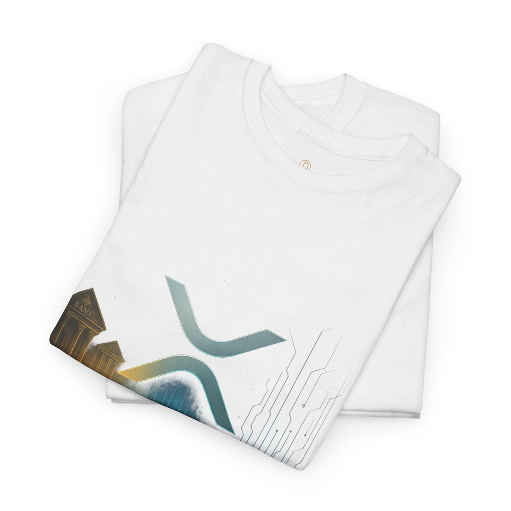 Ripple XRP Crypto Tee — 'The Bridge Asset' Logo T-Shirt