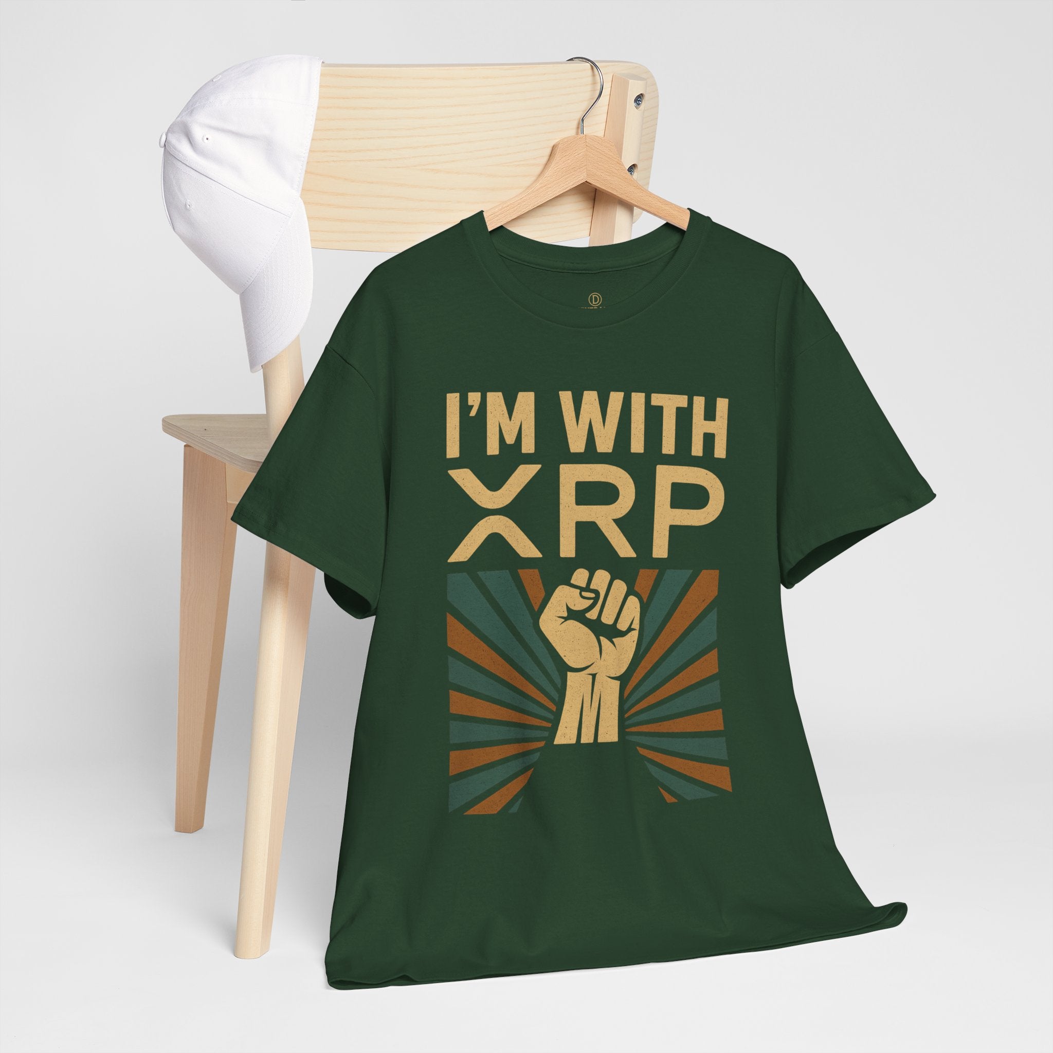 I'm With XRP Graphic Tee – Crypto Supporter Shirt