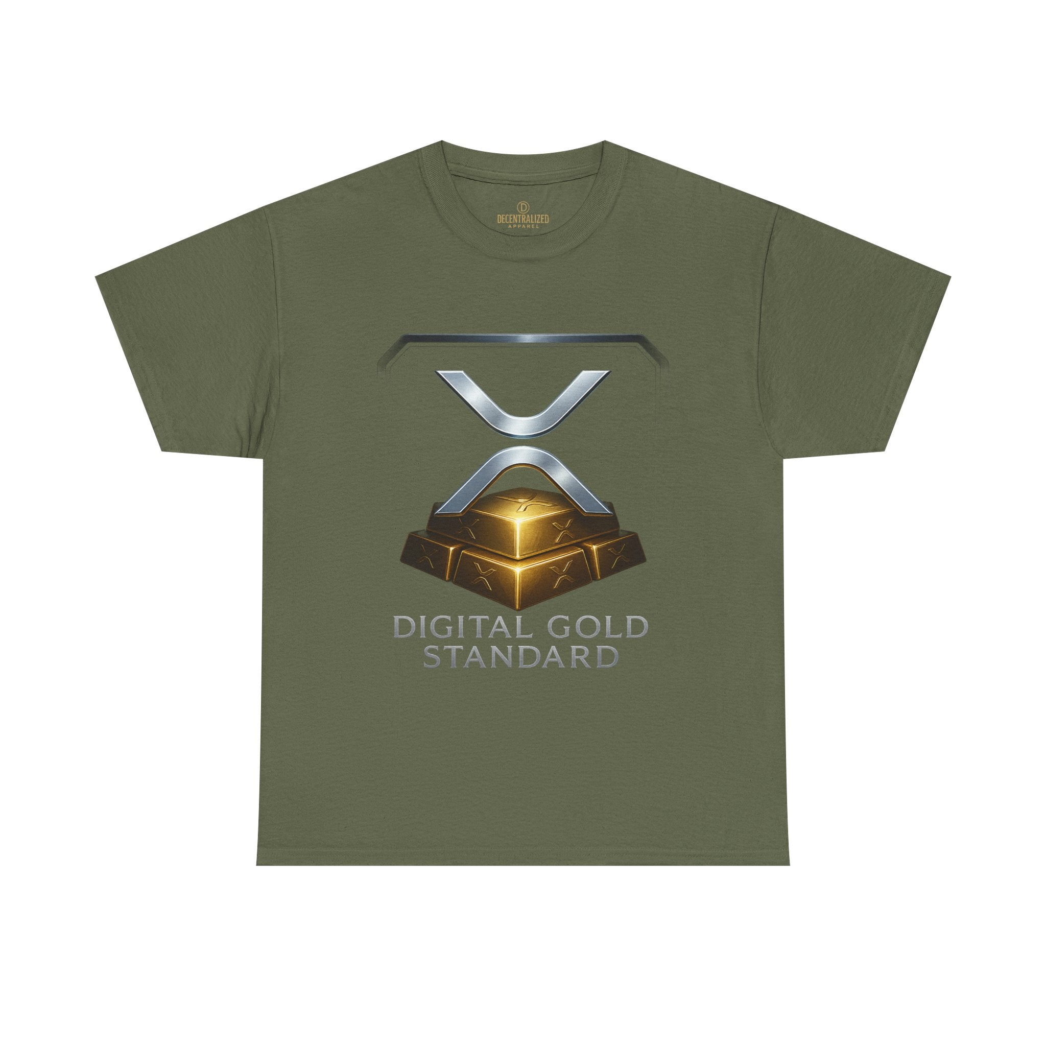 XRP 'Digital Gold Standard' Tee — Cryptocurrency Logo Shirt